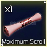5x Maximum Scroll - Jujutsu Infinite
