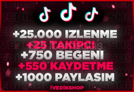 [5x MEGA PAKET ] TIKTOK KEŞFET PAKETİ