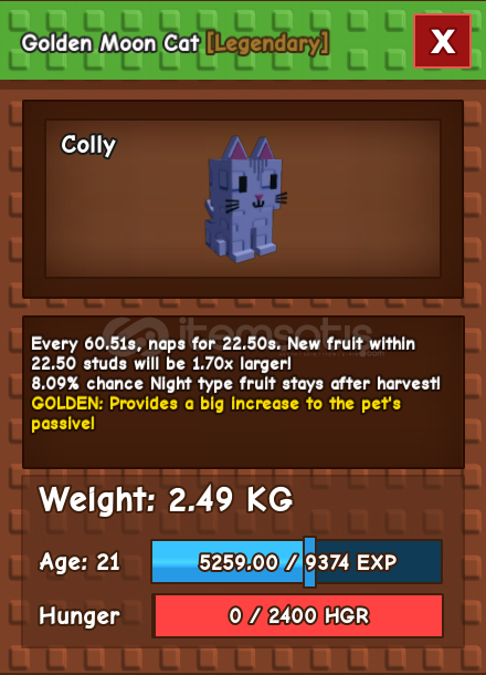 5x Moon Cat Grow a Garden En Ucuzu 5x Moon Cat Grow a Garden En Ucuzu