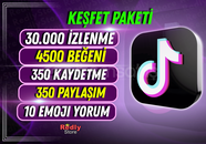 ⭐[5X] ORGANİK TİKTOK KEŞFET PAKETİ - GARANTİLİ