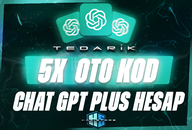 ✅[5X OTO KOD] ChatGPT Plus 4.0 - TEDARİK