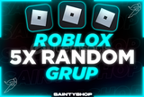 ⭐[5X] RANDOM ROBLOX GRUP⭐