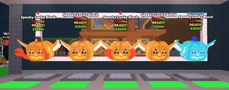 5x Spooky Lucky Block SAB EFEKTLI 5x Spooky Lucky Block SAB EFEKTLI