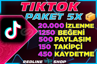 5X | Tikok Keşfet Etkili Paket | Garantili