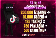 ⚡5X | TİKTOK ALGORİTMA KEŞFET PAKETİ #5⚡