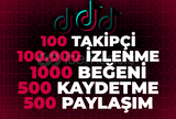 ⭐5X | TİKTOK BAŞLANGIÇ PAKETİ!! | KALİTELİ⭐