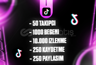 ⭐5X TİKTOK GARANTİLİ KEŞFET ETKİLİ PAKET⭐