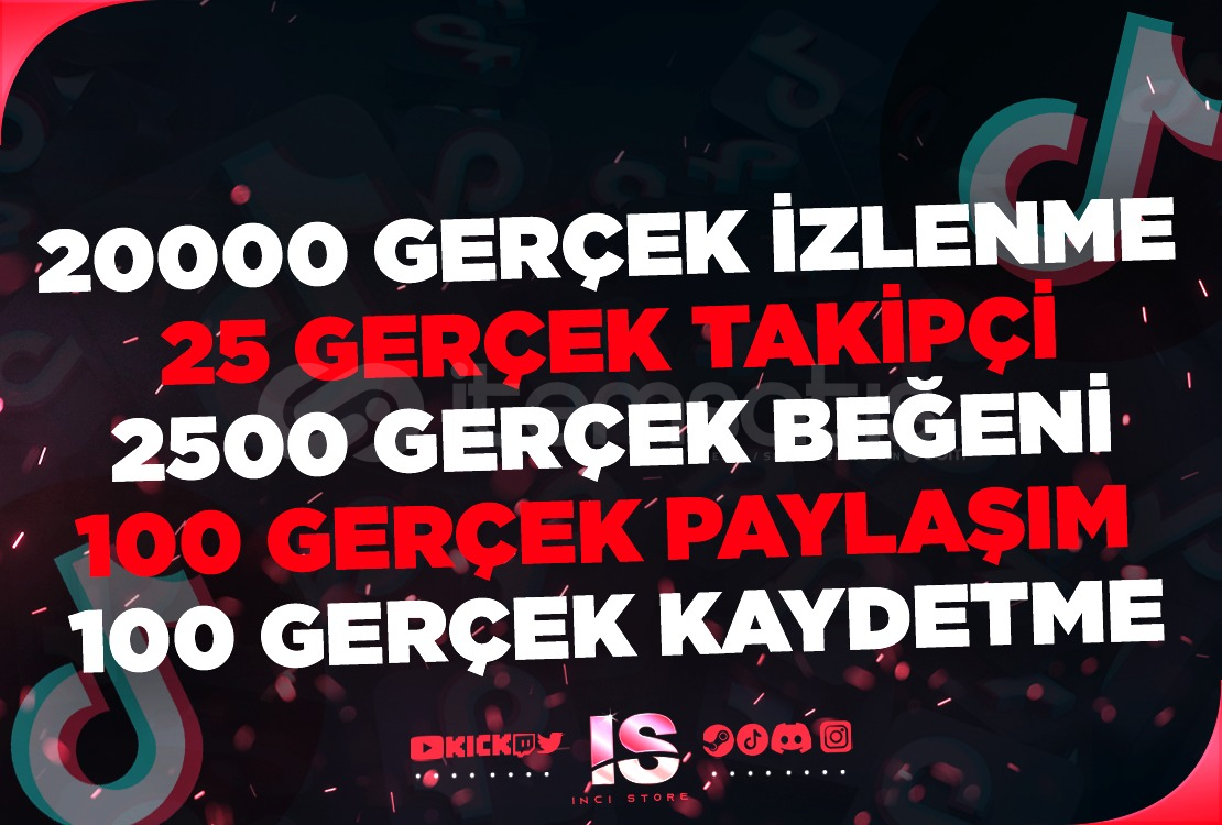 ⭐5X | TİKTOK GERÇEK KEŞFET PAKETİ 1 | KEŞFET⭐ ⭐5X | TİKTOK GERÇEK KEŞFET PAKETİ 1 | KEŞFET⭐