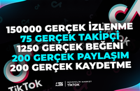⭐5X | TİKTOK GERÇEK KEŞFET PAKETİ 2 | KEŞFET⭐