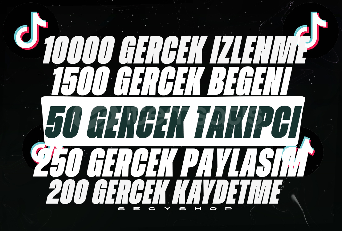 ⭐5X | TİKTOK GERÇEK KEŞFET PAKETİ 2 | KEŞFET⭐ ⭐5X | TİKTOK GERÇEK KEŞFET PAKETİ 2 | KEŞFET⭐