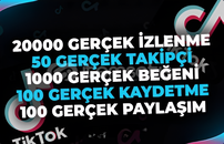 ⭐5X | TİKTOK GERÇEK KEŞFET PAKETİ 3 | KEŞFET⭐