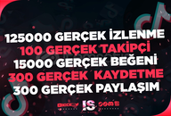 ⭐5X | TİKTOK GERÇEK KEŞFET PAKETİ 3 | KEŞFET⭐