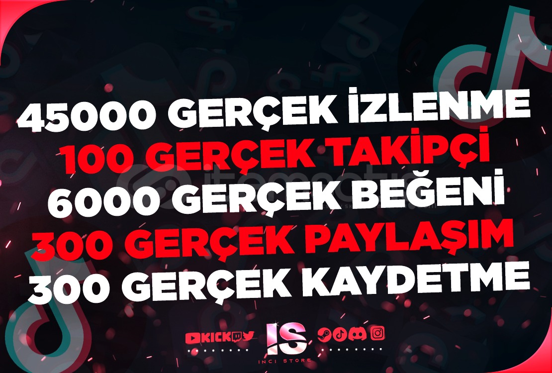 ⭐5X | TİKTOK GERÇEK KEŞFET PAKETİ 3 | KEŞFET⭐ ⭐5X | TİKTOK GERÇEK KEŞFET PAKETİ 3 | KEŞFET⭐