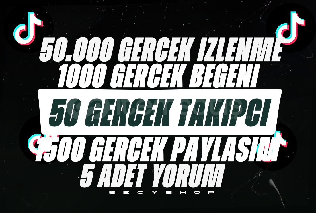 ⭐5X | TİKTOK GERÇEK KEŞFET PAKETİ 4 | KEŞFET⭐ ⭐5X | TİKTOK GERÇEK KEŞFET PAKETİ 4 | KEŞFET⭐