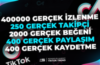 5X | TİKTOK GERÇEK KEŞFET PAKETİ 5 | KEŞFET