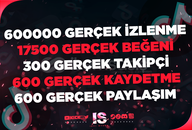 ⭐5X | TİKTOK GERÇEK KEŞFET PAKETİ 6 | KEŞFET⭐