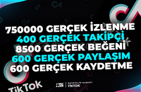 ⭐5X | TİKTOK GERÇEK KEŞFET PAKETİ 6 | KEŞFET⭐