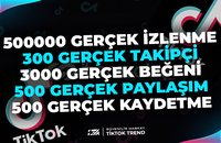 5X | TİKTOK GERÇEK KEŞFET PAKETİ 6 | KEŞFET