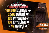 ⚡5X - TikTok Keşfet Algoritma Paketi #6⚡