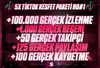 ⚡[5X] TİKTOK KEŞFET ETKİLİ PAKET | NO #1⚡