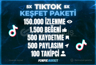⭐5X TİKTOK KEŞFET PAKETİ 1 | ETKİLİ VE GÜVENLİ⭐