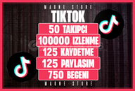 ⚡5X⚡TİKTOK KEŞFET PAKETİ 1⚡