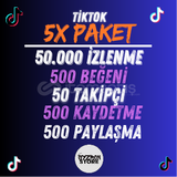 ⭐5X TİKTOK KEŞFET PAKETİ