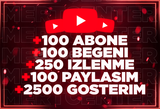 ⭐4X YOUTUBE KEŞFET PAKETİ / UYGUN⭐