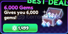 ✨Anime Vanguard 6,000 Gems | EN UCUZ✨
