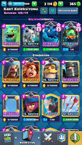 6 ADET 14 LEVEL KART - 108 KART - 36 LVL
