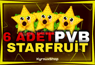 ⭐ 6 Adet Starfruit ⭐️ - Plants vs Brainrots