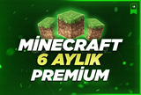 6 Aylık Minecraft Premium + Garanti