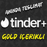 SON GÜN 6 AYLIK TINDER+/GOLD ÖZEL PAKET
