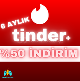 ⭐ 6 AYLIK TİNDER+ PREMİUM (BANRİSKİYOK)