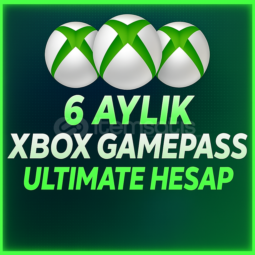 ⭐ 6 Aylık Xbox Gamepass Ultimate⭐ ⭐ 6 Aylık Xbox Gamepass Ultimate⭐