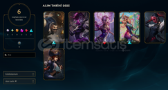 6 Kostümlü 27 Level EUW Hesap