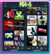 6 oyunlu psn hesabı ps4-5