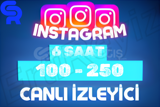 ⭐ 6 Saat 100-250 İnstagram Canlı İzleyici ⭐