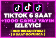 ⭐️[6 SAAT] 1000 TİKTOK CANLI YAYIN İZLEYİCİ⭐️