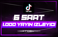 ⭐[6 SAAT] TİKTOK 1.000 CANLI YAYIN İZLEYİCİ⭐
