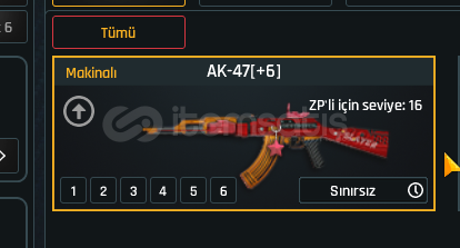 +6 SINIRSIZ AK 47 +6 SINIRSIZ AK 47