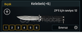+6 Sınırsız Kelebek Bıçağı + Hediye Oku