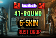 ✅[6 Skin]✨ Round 41 Rust Twitch Drop✨