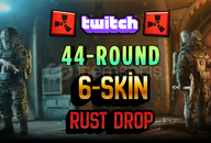 ✅[6 Skin]✨ Round 44 Rust Twitch Drop✨