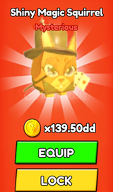 6 x Magic Squirrel (shiny) / Climb and Jump