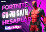60-70 SKIN PREMIUM MAİL DEĞİŞEN FORTNITE HESAP