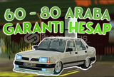 60 - 80 Araba Garantili Hesap ⭐ CPM