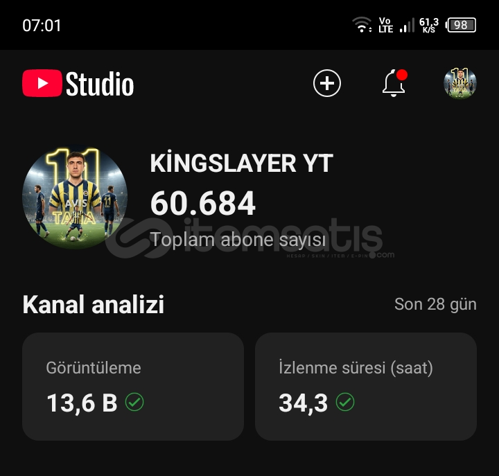 60 bin aboneli Doğal yüksek izlenen kanal 60 bin aboneli Doğal yüksek izlenen kanal