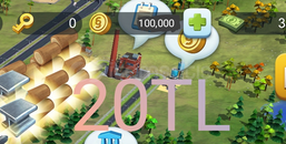 1 milyon sim para 100 TL 