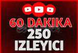 ⭐ 60 Dakika 250 Canlı Yayın İzleyici - YouTube